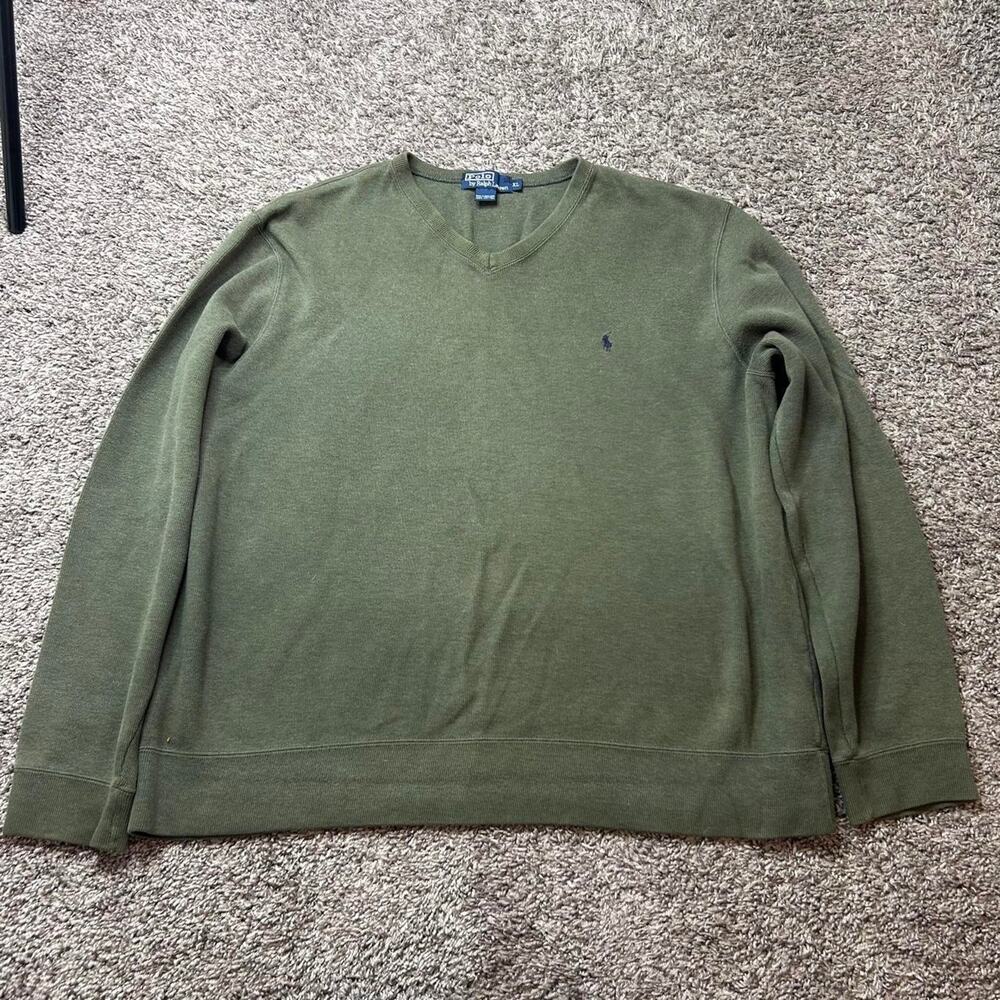 Polo ralph lauren green cotton